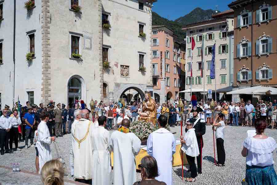 TRENTINO - Riva del Garda, la solenne celebrazione votiva di Santa Maria Assunta