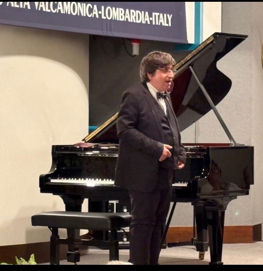 CULTURA - Ramin Bahrami a Ponte di Legno tra inno alla Pace e sferzante ironia