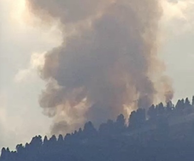 VALLE CAMONICA - Incendi, Lombardia in codice arancione