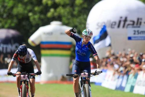 SPORT - Mtb: Martina Berta è argento ai Mondiali in Val di Sole
