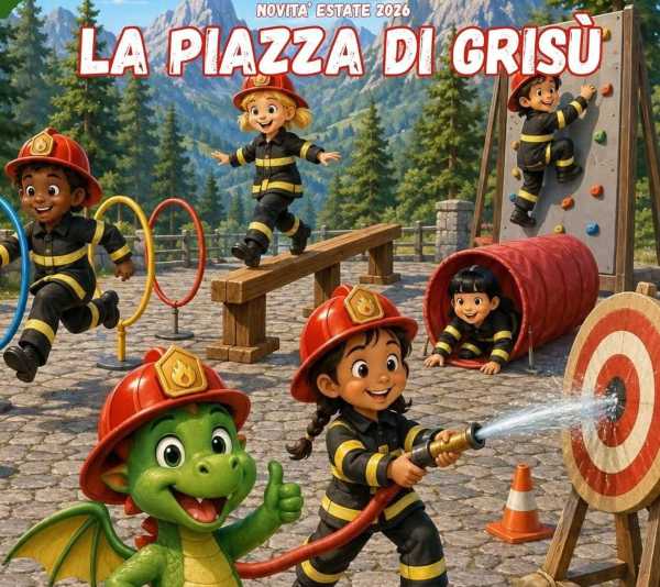 EVENTO - A Vezza d'Oglio sarà allestita la piazza di Grisù