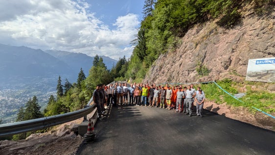 ATTUALITÀ - Riaperta la Provinciale 98 Merano-Avelengo