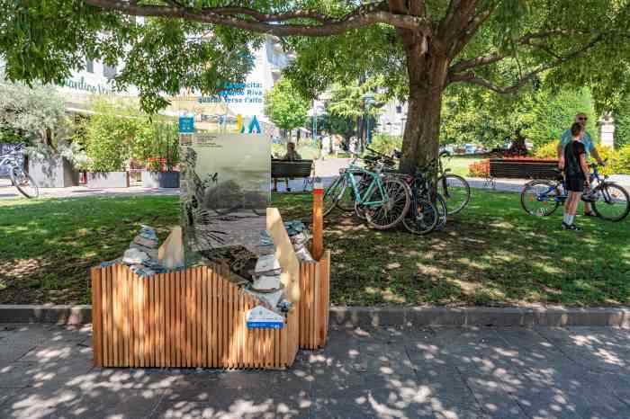 ATTUALITÀ - A Riva del Garda inaugurato il trekking urbano di SAT