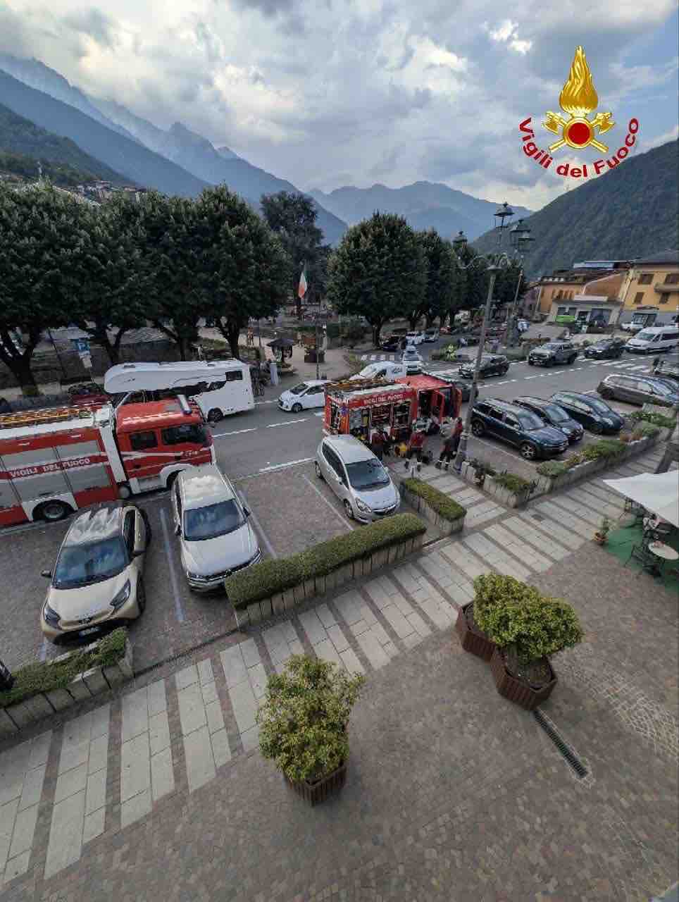 VALLE CAMONICA - Incendio cucina a Edolo