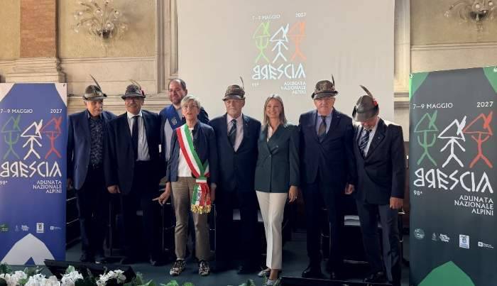 EVENTO - Adunata Alpini 2027: il logo ispirato ai pitoti camuni