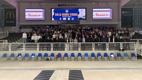 ATTUALITÀ - Trento: 400 studenti alla BTS Arena per "Sulla buona strada: metti in moto la sicurezza"