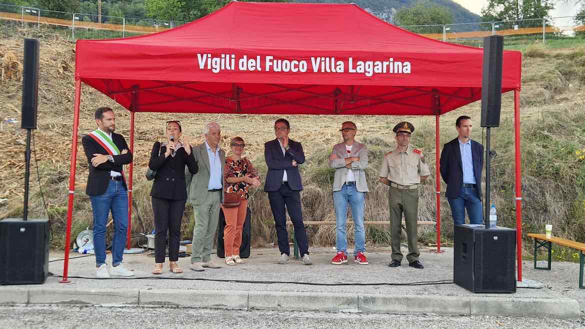 ATTUALITÀ - Villa Lagarina: al via il cantiere della sede distaccata dei vigili del fuoco