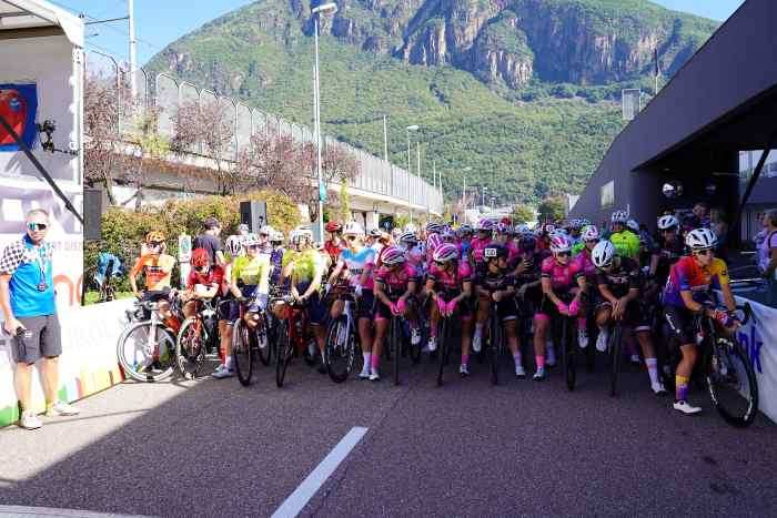 SPORT - Ciclismo: Lara Crestanello regina della gara Open a Bolzano