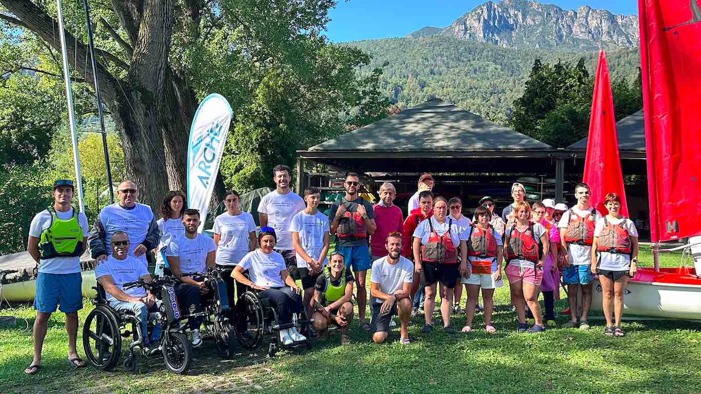 TRENTINO - Kajak e barca a vela sul lago di San Cristoforo con il Comitato paralimpico