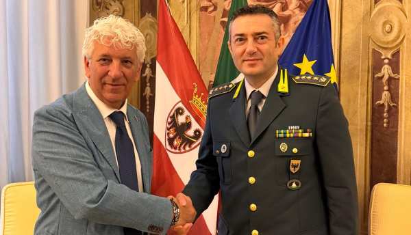 ATTUALITÀ - Trento: il presidente Soini incontra il colonnello Walter Mela