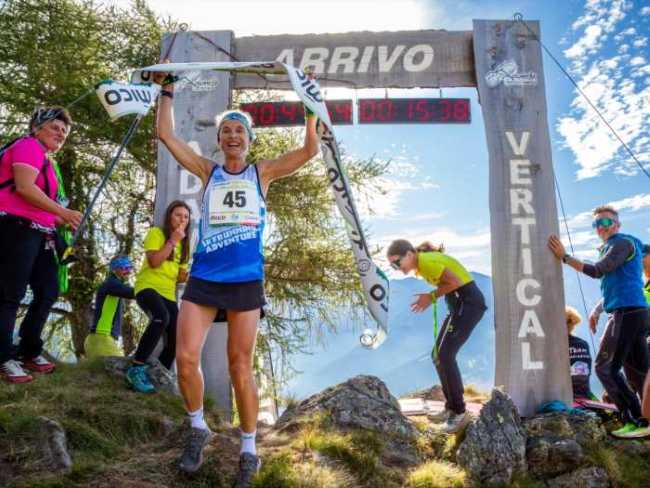 SPORT - Adamello Vertical Kilometer: successo e record di Corinna Ghirardi