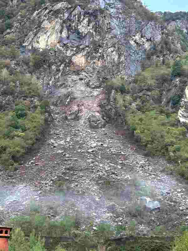 ATTUALITÀ - Frana in Val Masino: evacuate 45 persone