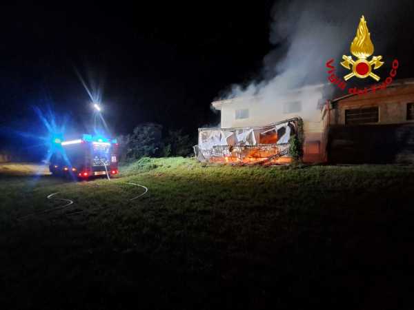 CRONACA - Incendio in un'abitazione di Darfo Boario Terme