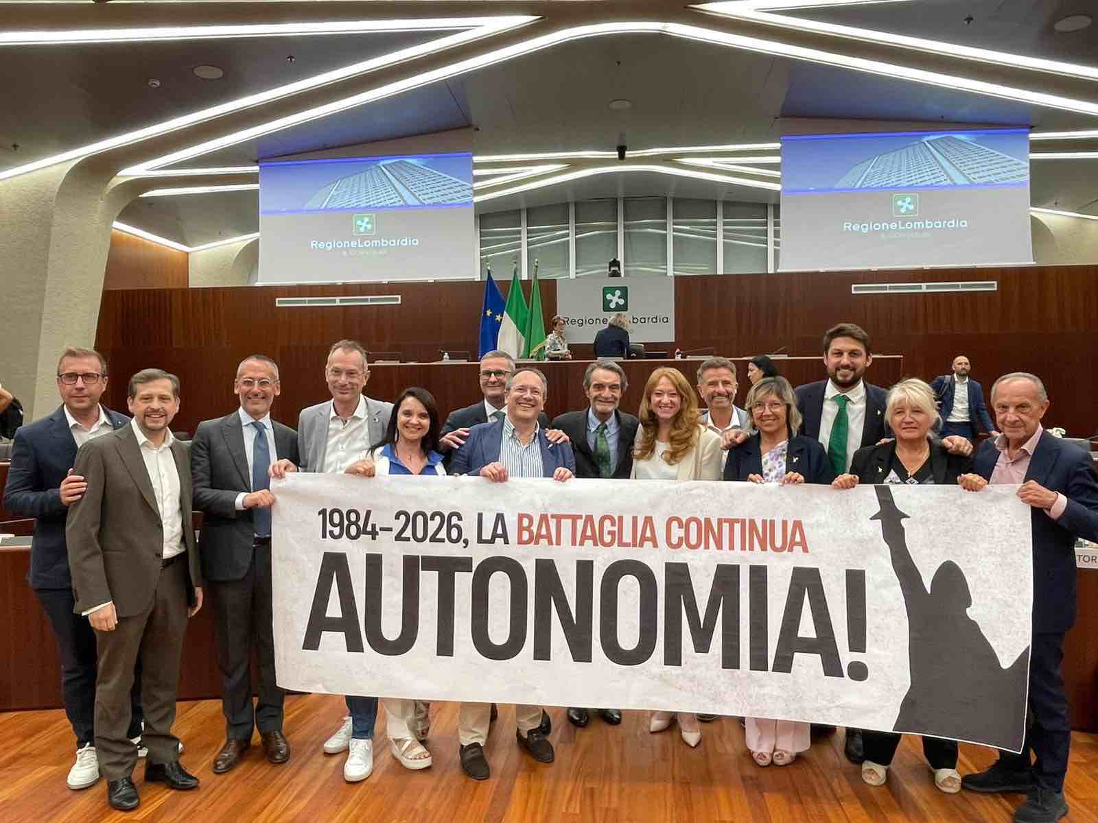 ATTUALITÀ - Lombardia: autonomia differenziata, il Consiglio regionale approva Risoluzione