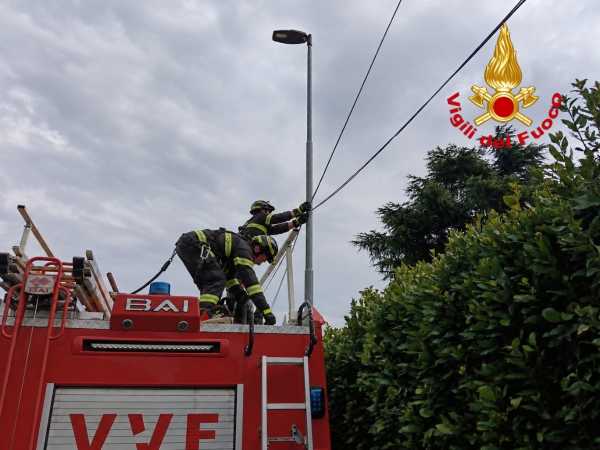 ATTUALITÀ - Maltempo, gli interventi dei vigili del fuoco nel Bresciano