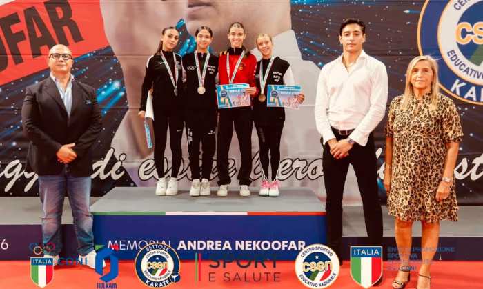 SPORT - Karate: la Master Rapid Skf Cbl si aggiudica il memorial Nekoofar