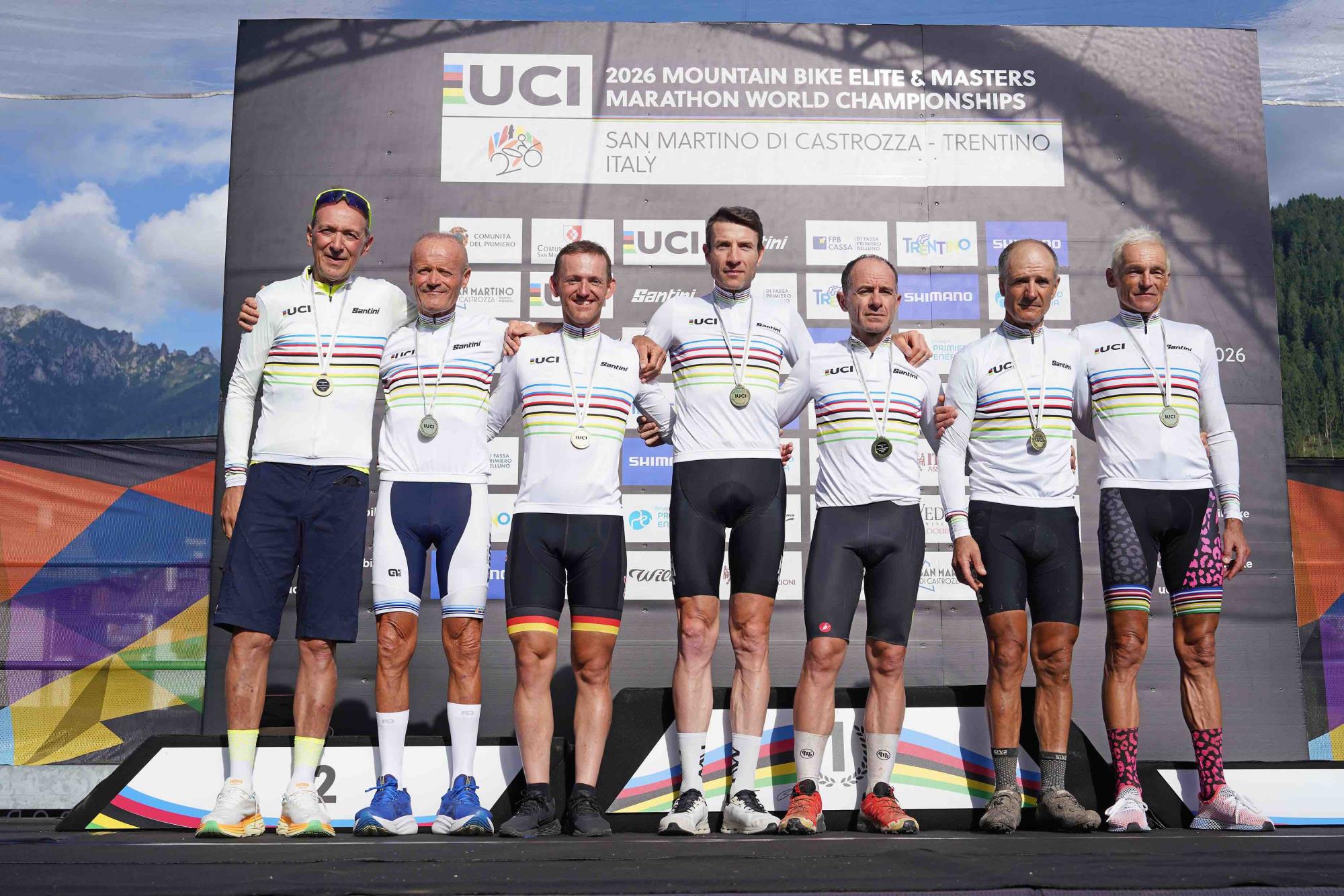 SPORT - Mtb, i risultati in Valle di Primiero del Campionato del Mondo UCI Marathon Masters