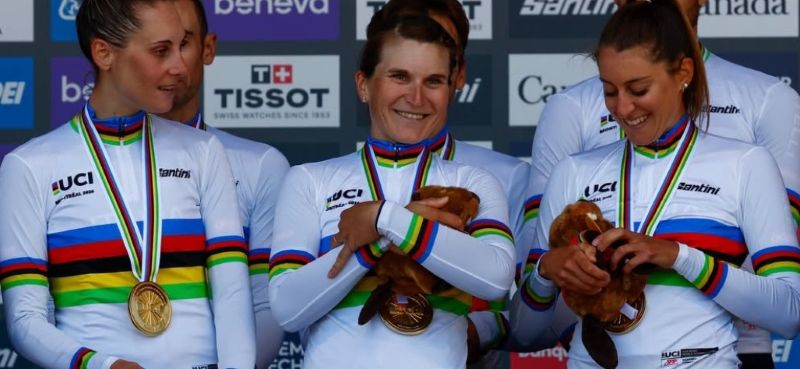 SPORT - Ciclismo, Mondiali: medaglia d'oro alla valtellinese Trinca Colonel