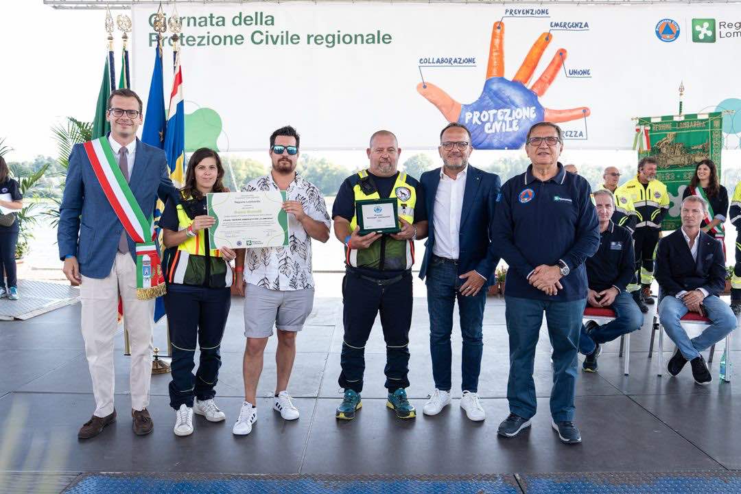 VALLE CAMONICA - Protezione civile soccorso Sebino, premio in Regione. Testimonianza di Fabian Troletti