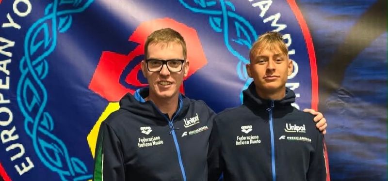SPORT - Europei, Nuoto per salvamento: David Astefani conquista due medaglie