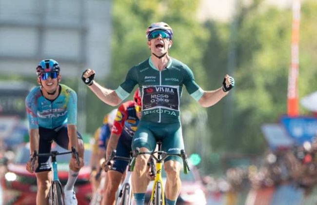 SPORT - Ciclismo, Vuelta: secondo posto per il ciclista iseano Romele