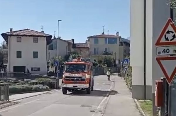 ATTUALITÀ - Scatta l'allarme antincendio, mobilitazione alla Rsa di via Molino a Dro