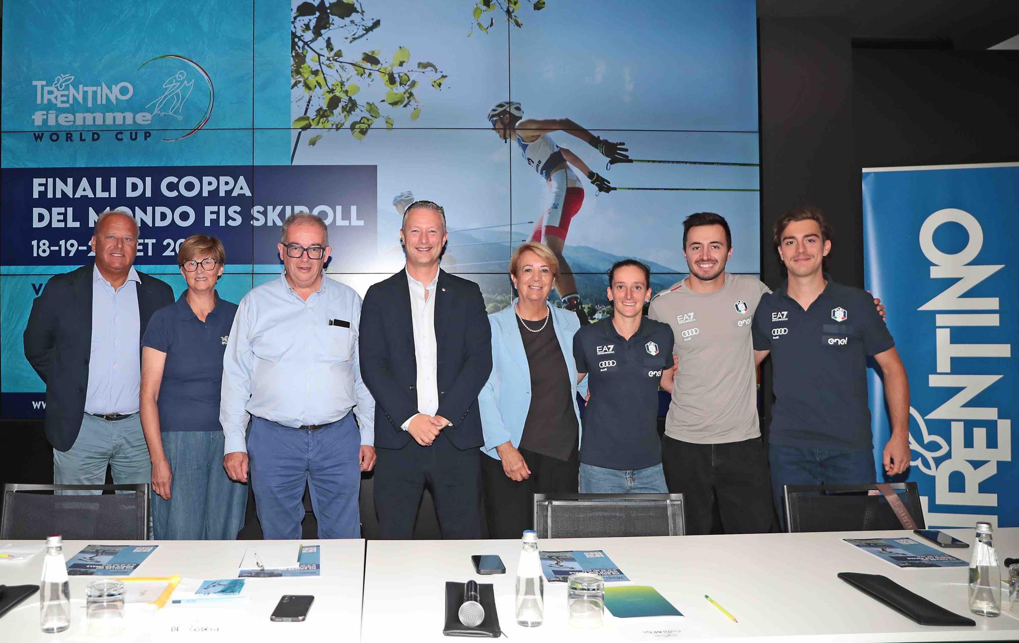 VAL DI FIEMME - Presentata la tappa decisiva della Coppa del Mondo di Skiroll