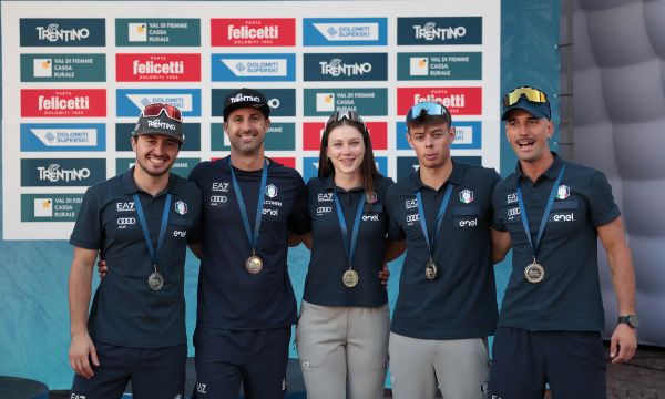 VAL DI FIEMME - Coppa del Mondo Skiroll: in Val di Fiemme Mortagna e Becchis superstar