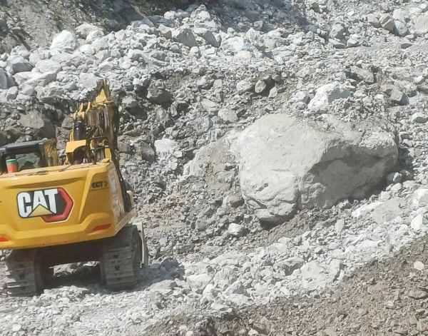 VALLE CAMONICA - Ono San Pietro: lavori in somma urgenza di svaso del torrente Blè