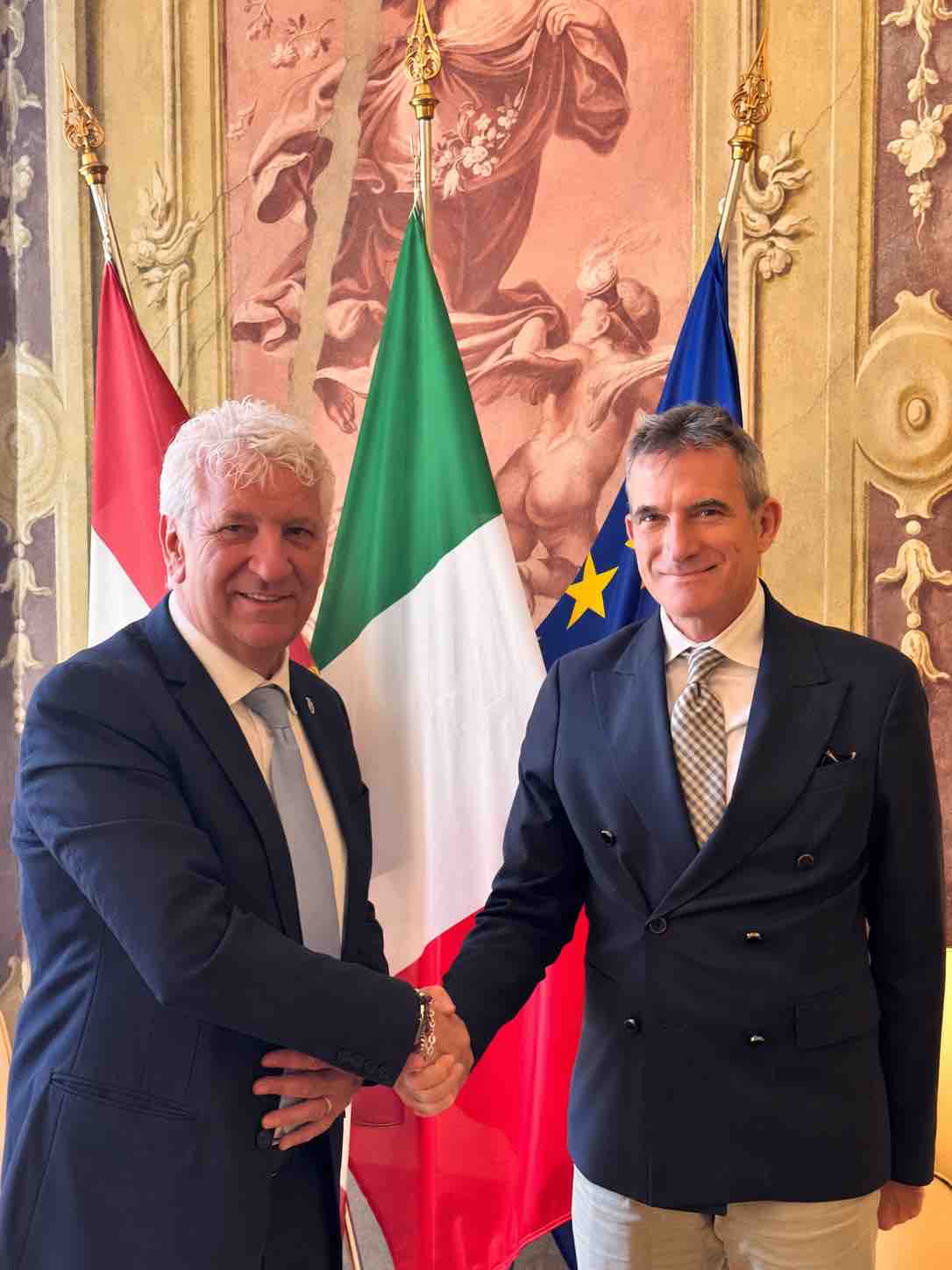 TRENTINO - Soini incontra il nuovo questore Francesco Zerilli