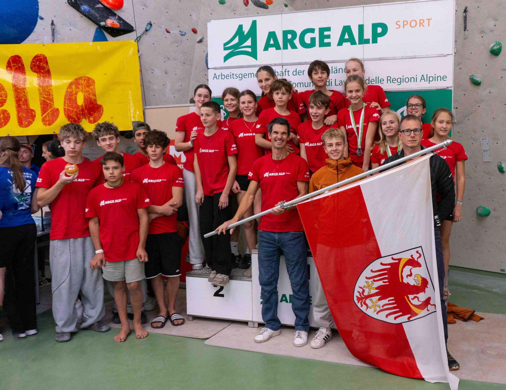 SPORT - ARGE ALP Sport: Alto Adige terzo nella gara di arrampicata sportiva