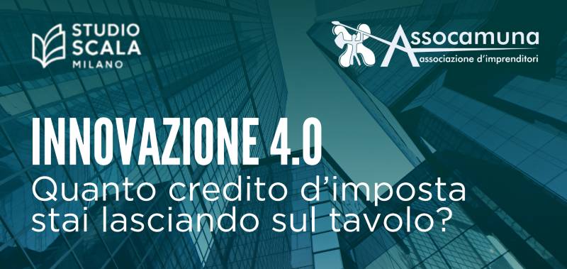 VALLE CAMONICA - Innovazione 4.0: convegno sulle opportunità fiscali per le imprese in Assocamuna. 