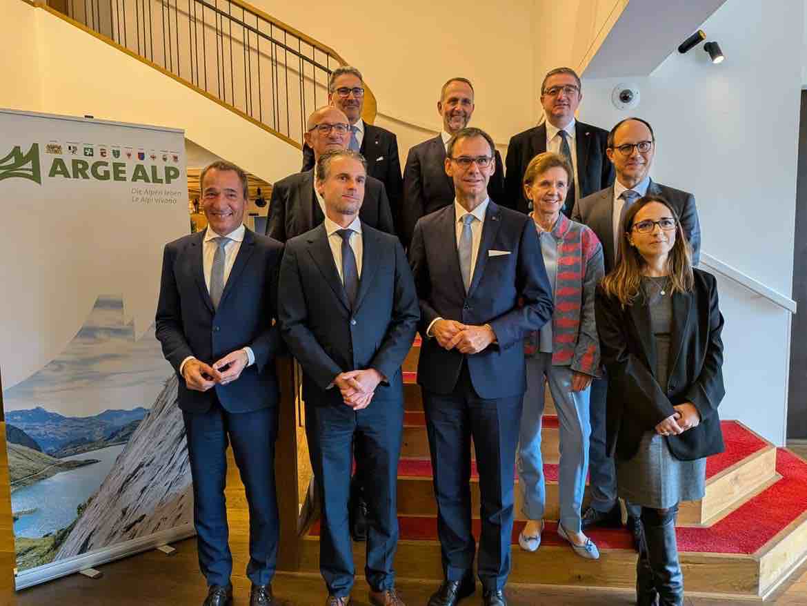 TRENTINO - Riunione dei Capi di Governo dell'Arge Alp a Bregenz