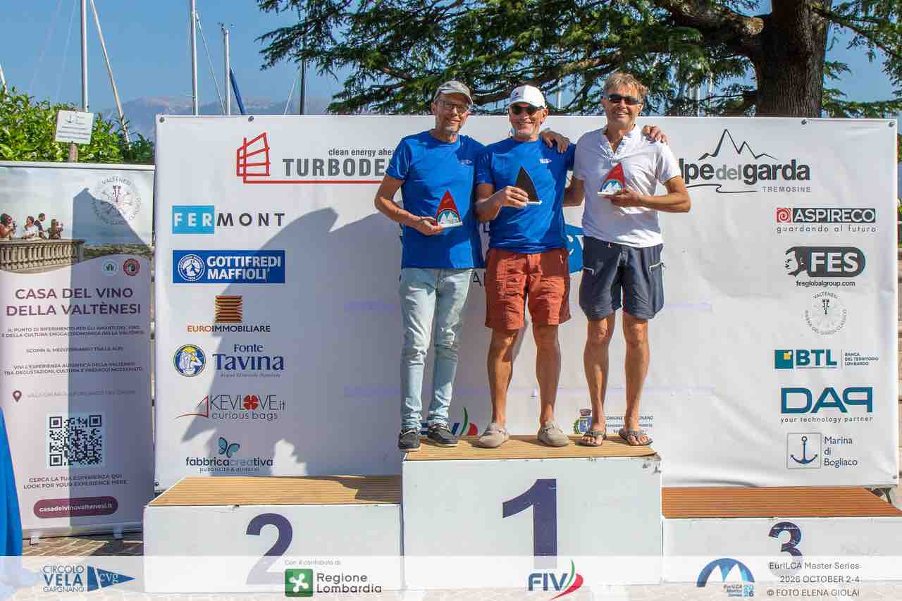 SPORT - EurILCA Master Series, a Gargnano gran finale tra successi italiani e doppietta con Cavalli e Bini