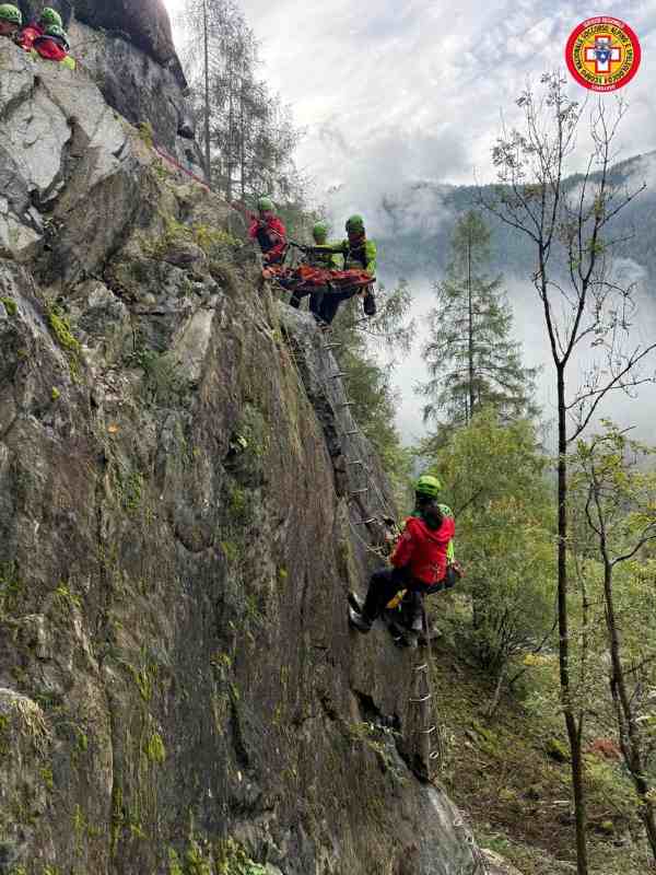 ATTUALITÀ - Concluso in Valmalenco il 2° Corso Sanitario Avanzato SSAI