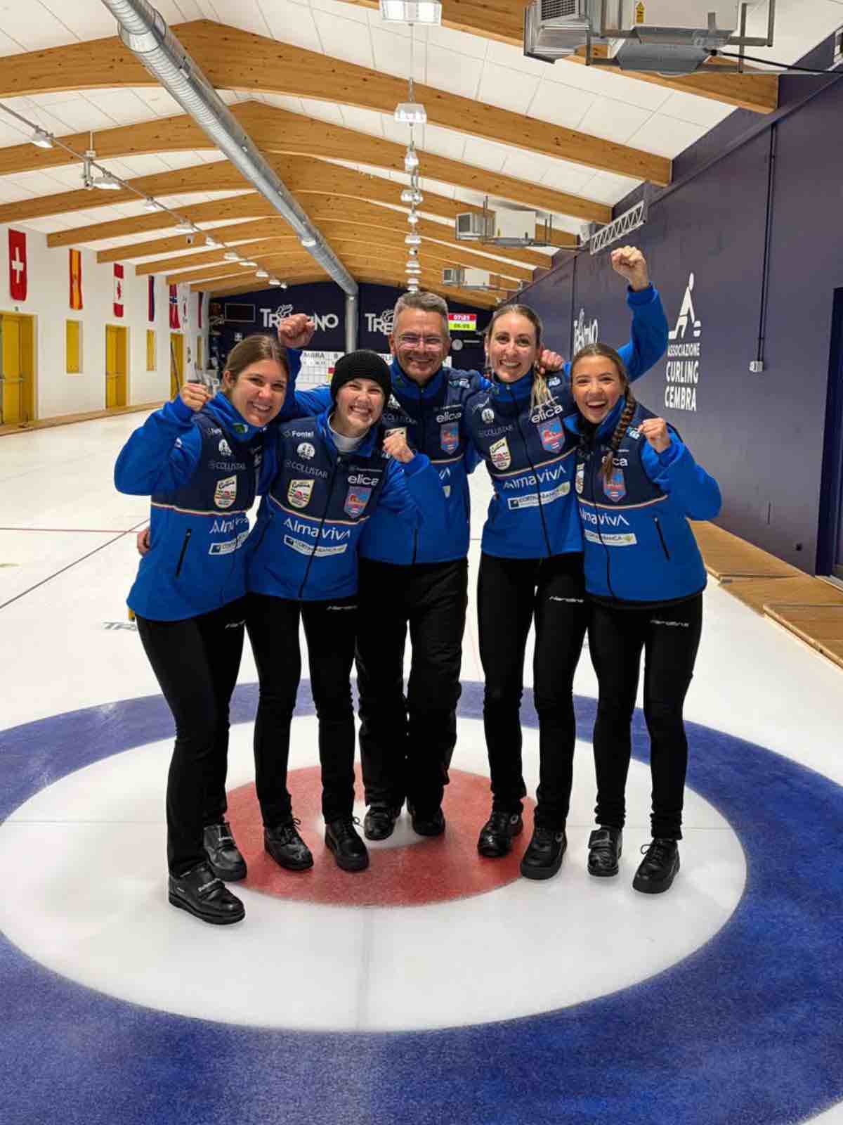 SPORT - Curling, Il Team Zardini Lacedelli si aggiudica il Challenge femminile