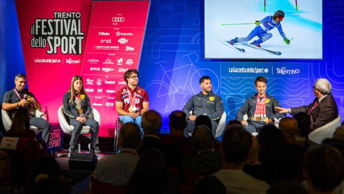 SPORT - Bertagnolli, Mazzel, De Silvestro al Festival dello Sport di Trento