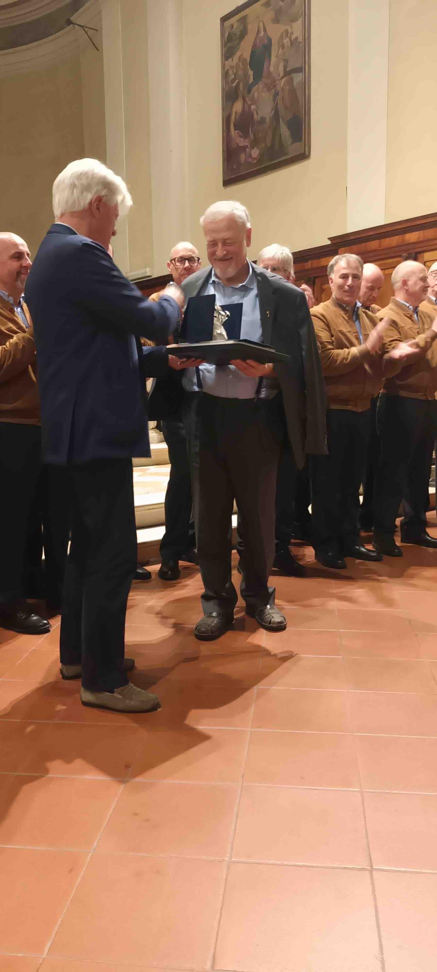 TRENTINO - Il coro della SOSAT ai 50 anni di sacerdozio di don Giorgio Dall'Oglio