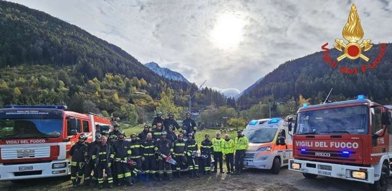 VALLE CAMONICA - ​​Vezza d'Oglio: ​​esercitazione su incidenti stradali e soccorso feriti