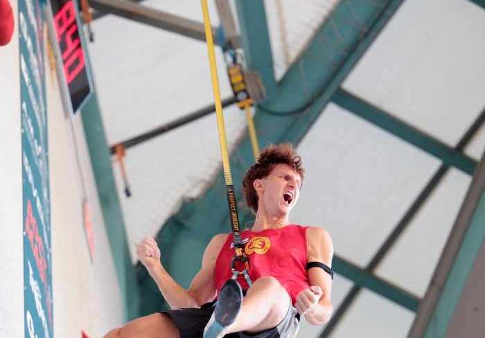 SPORT - Arco: Ponzinibio firma il nuovo record italiano al Rock Master