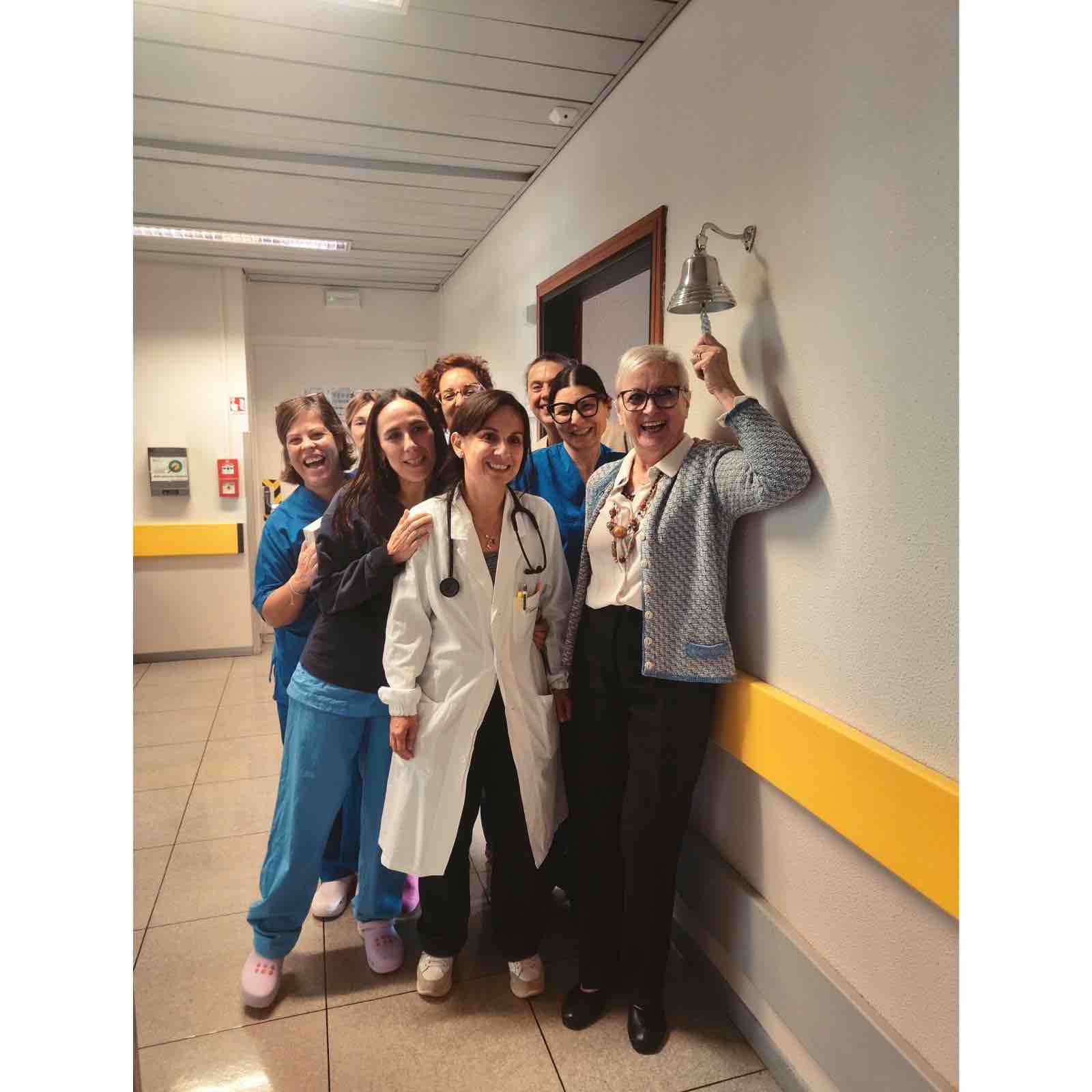 GARDA - ASST Garda: nei Day Hospital oncologici arriva la campanella del sollievo