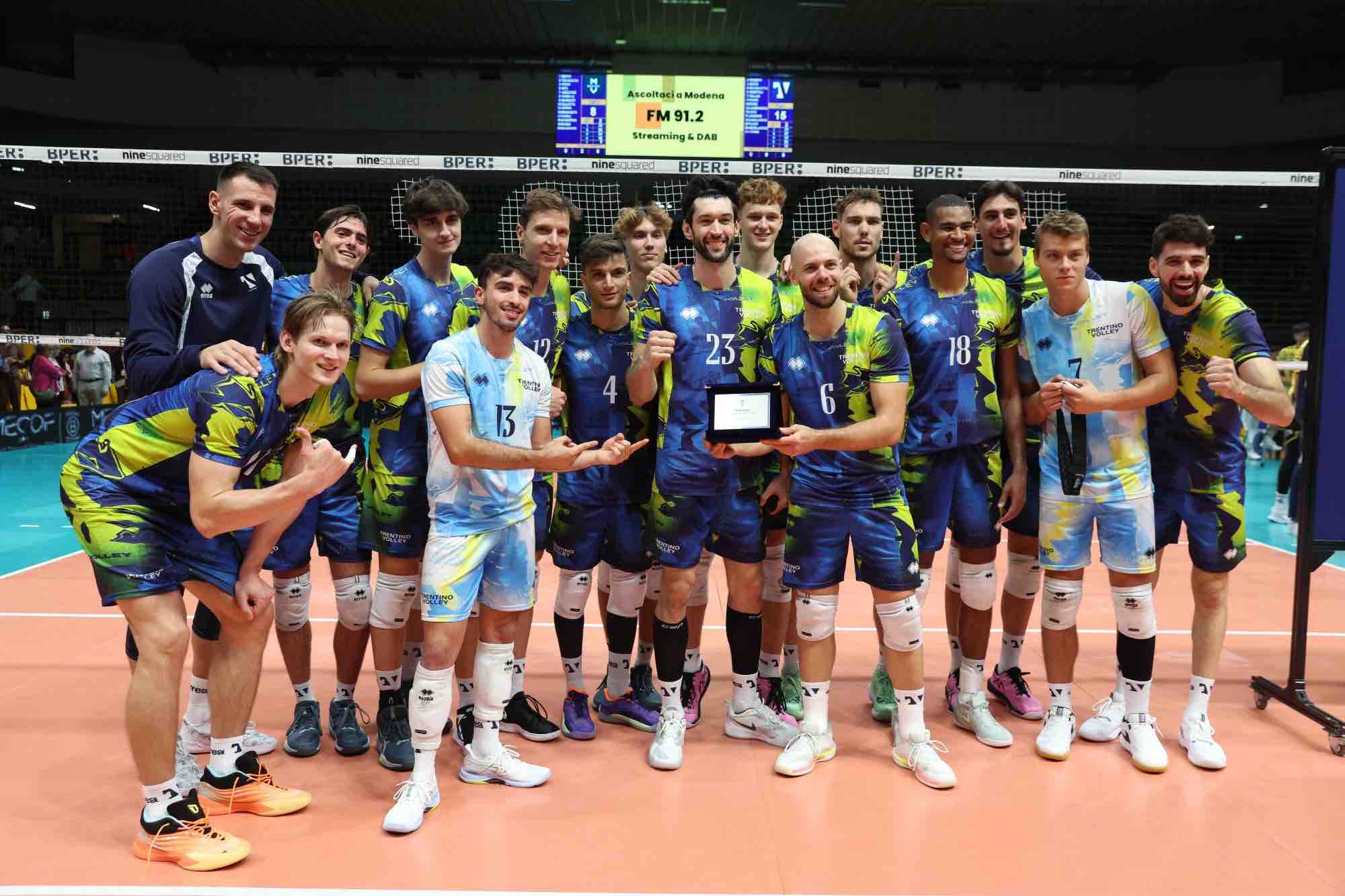 SPORT - Volley: l'Itas Trentino si aggiudica il 2° Memorial Parenti