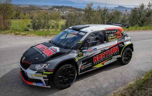 SPORT - Rally del Garda, Mabellini in testa dopo il passaggio allo shakedown