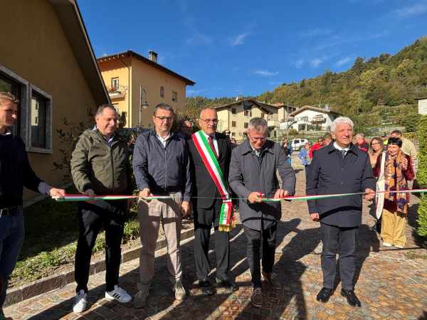 ATTUALITÀ - Ronzo Chienis, inaugurati il nuovo nido e il presidio del Soccorso alpino