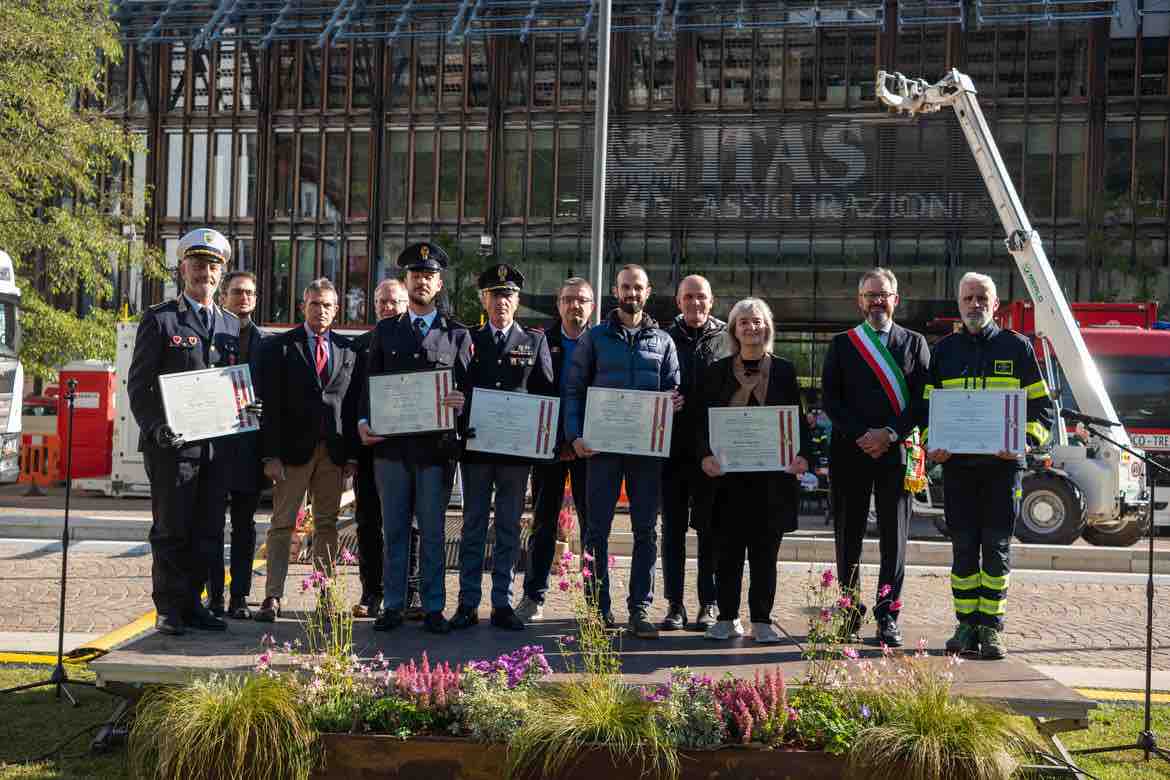 TRENTINO - Protezione civile, Aquile d’argento alla memoria di Giampaolo Pedrotti e Michele Lanzinger